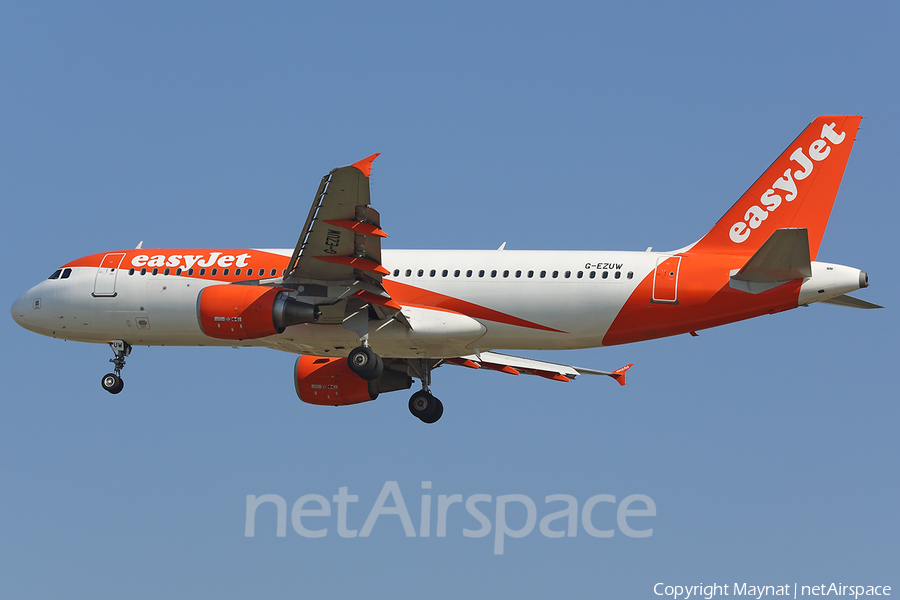 easyJet Airbus A320-214 (G-EZUW) | Photo 408662