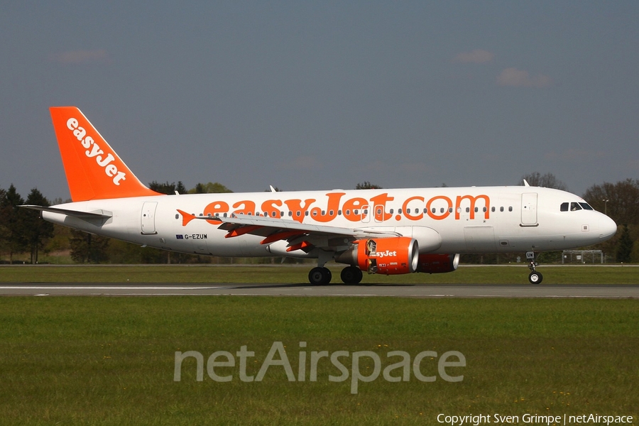 easyJet Airbus A320-214 (G-EZUW) | Photo 107129