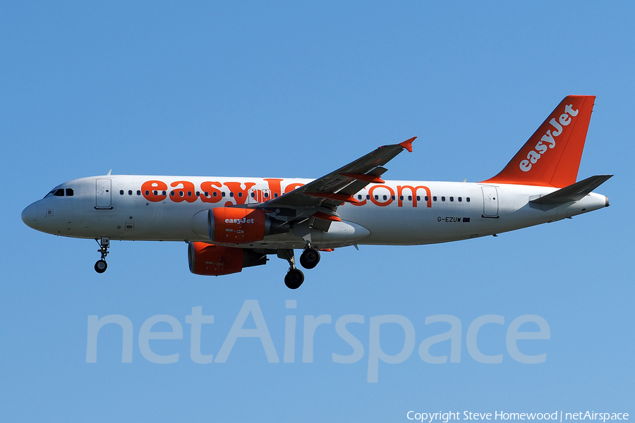 easyJet Airbus A320-214 (G-EZUW) | Photo 174705