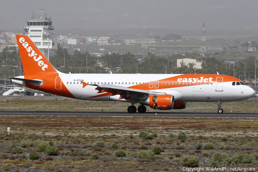 easyJet Airbus A320-214 (G-EZUW) | Photo 554227