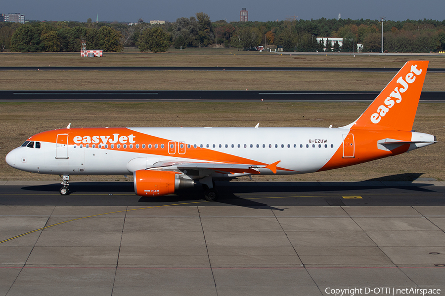 easyJet Airbus A320-214 (G-EZUW) | Photo 269983
