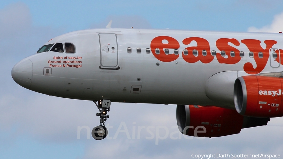 easyJet Airbus A320-214 (G-EZUY) | Photo 221775