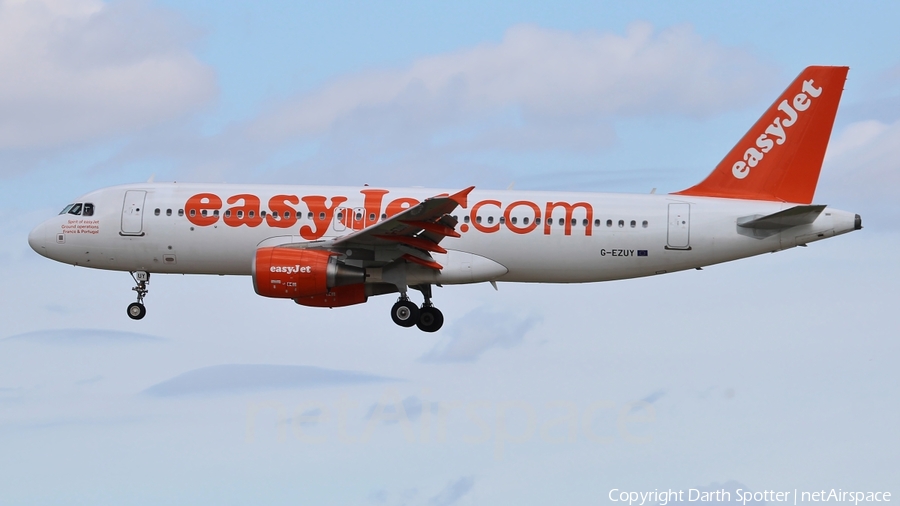 easyJet Airbus A320-214 (G-EZUY) | Photo 221776