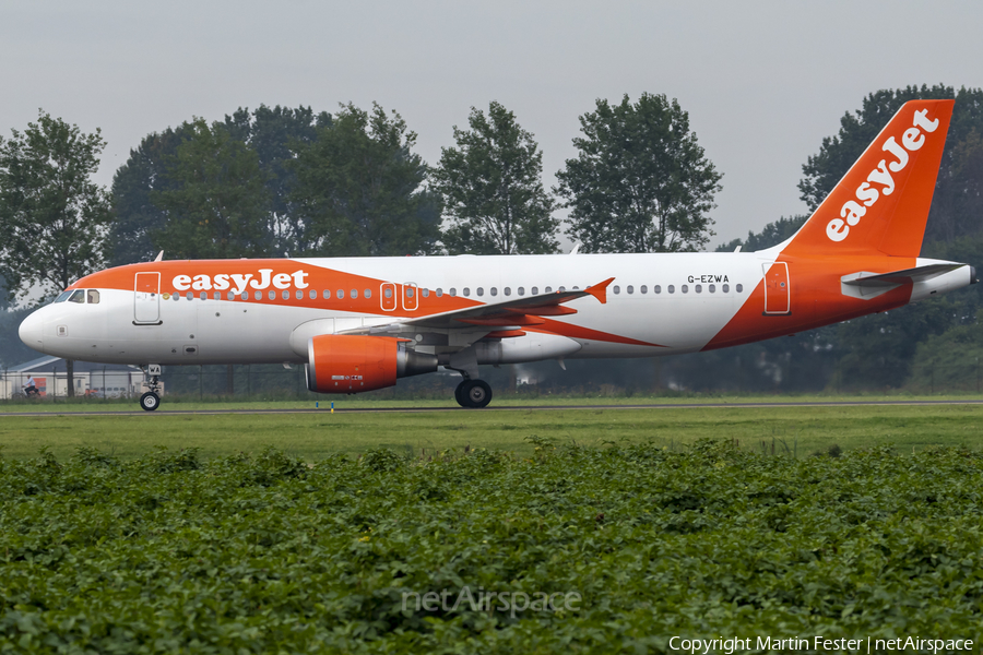 easyJet Airbus A320-214 (G-EZWA) | Photo 472342