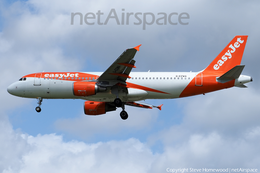 easyJet Airbus A320-214 (G-EZWA) | Photo 535093