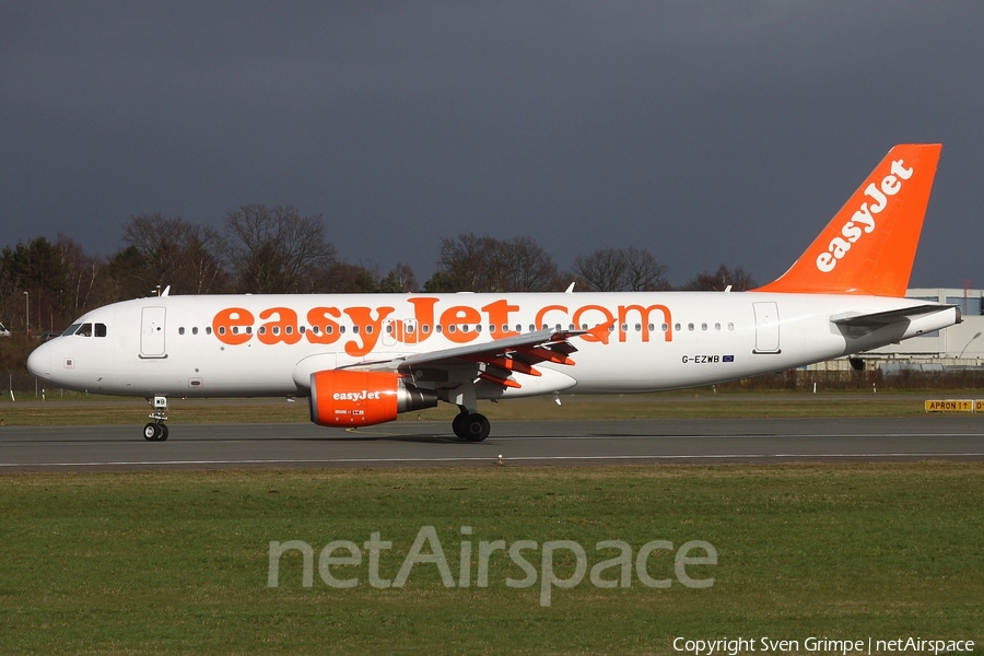 easyJet Airbus A320-214 (G-EZWB) | Photo 72110