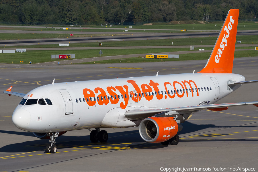 easyJet Airbus A320-214 (G-EZWB) | Photo 267238