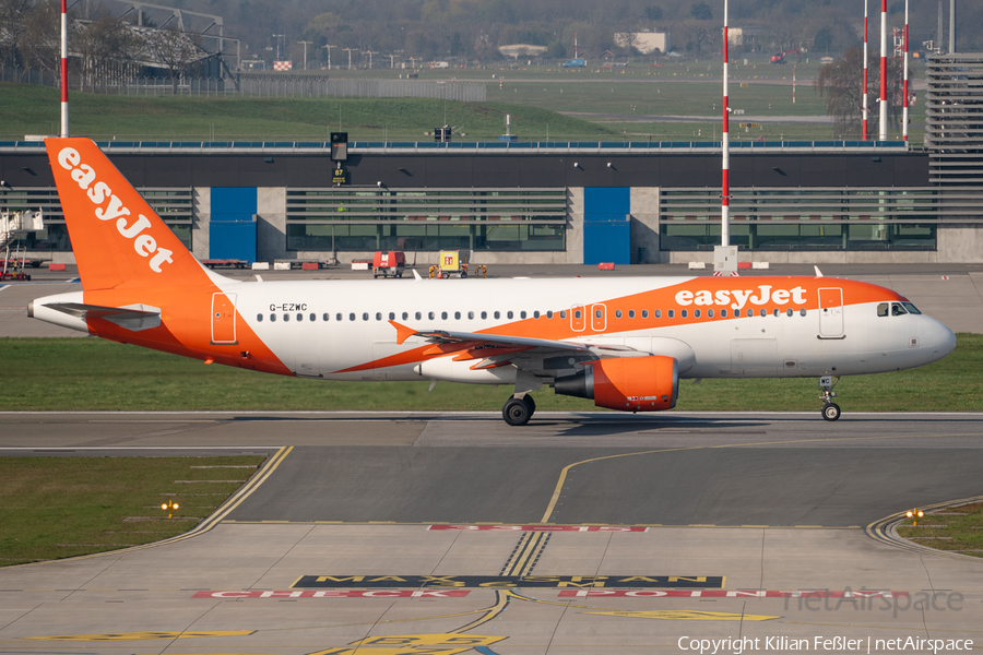 easyJet Airbus A320-214 (G-EZWC) | Photo 564463