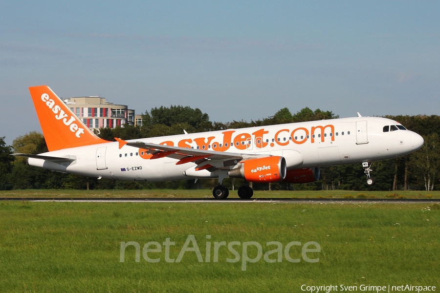 easyJet Airbus A320-214 (G-EZWD) | Photo 84675
