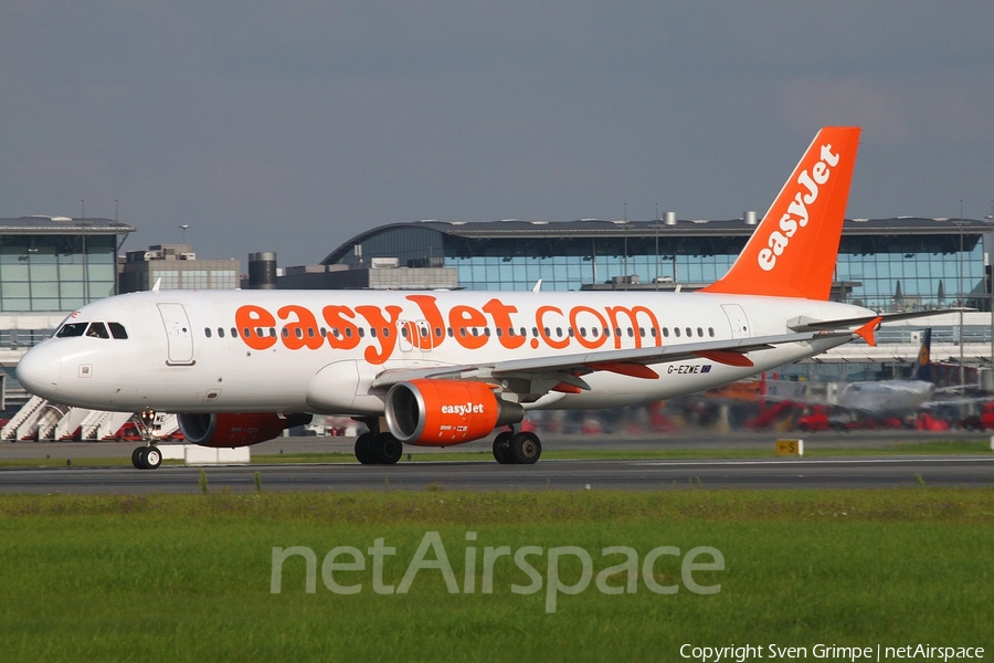 easyJet Airbus A320-214 (G-EZWE) | Photo 83158