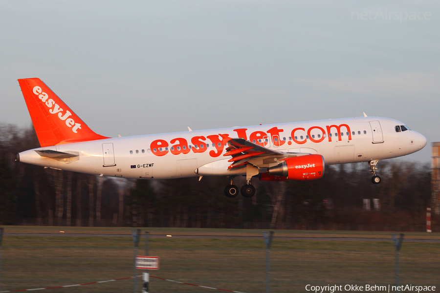 easyJet Airbus A320-214 (G-EZWF) | Photo 69477