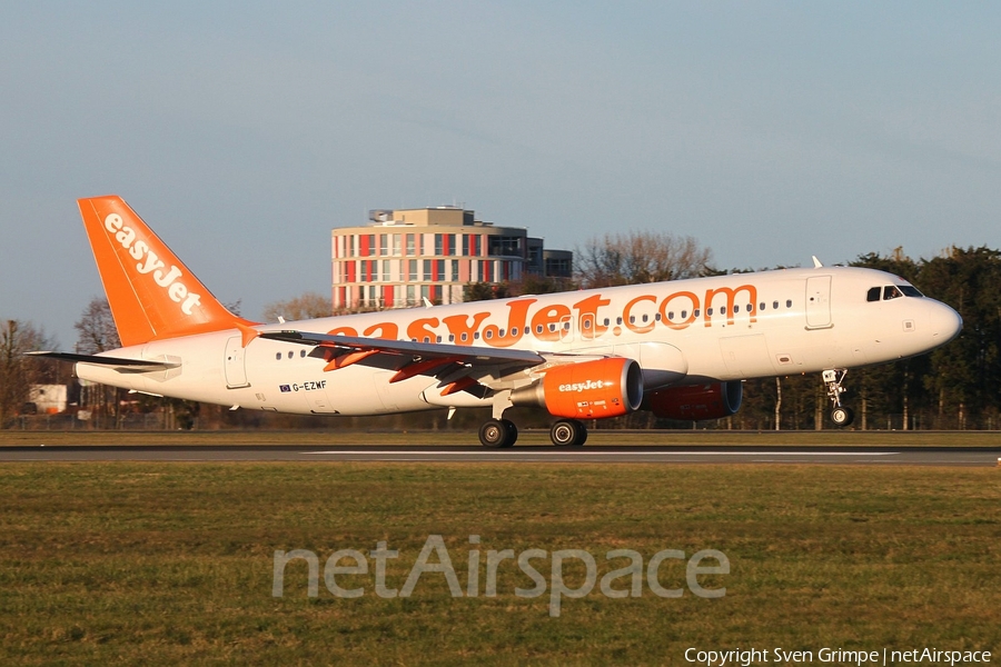 easyJet Airbus A320-214 (G-EZWF) | Photo 74602