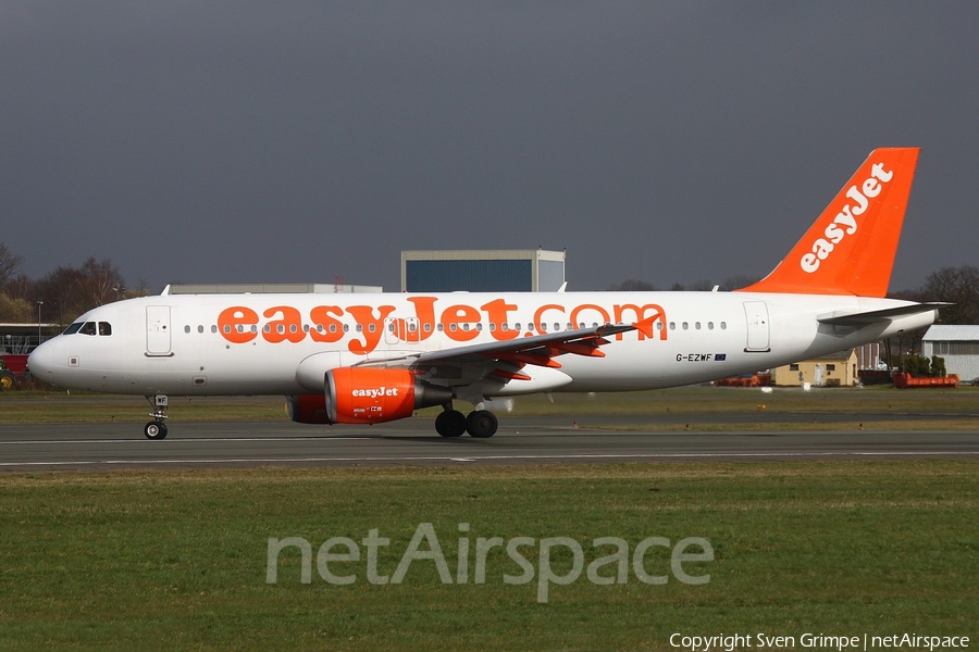 easyJet Airbus A320-214 (G-EZWF) | Photo 78691