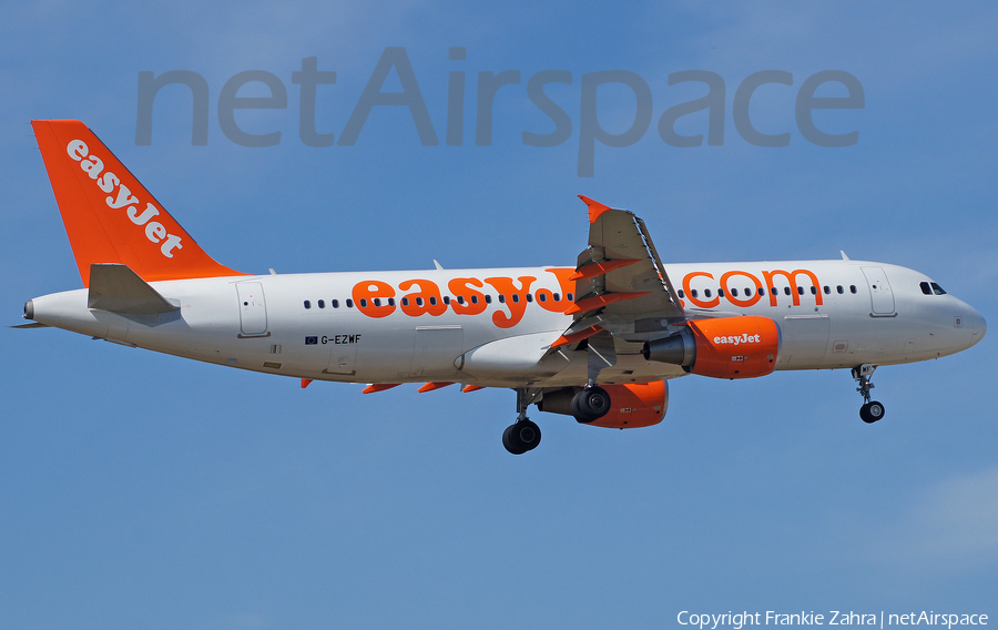 easyJet Airbus A320-214 (G-EZWF) | Photo 24711