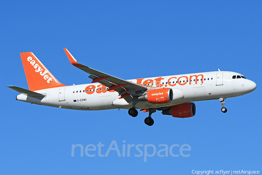 easyJet Airbus A320-214 (G-EZWG) | Photo 306645