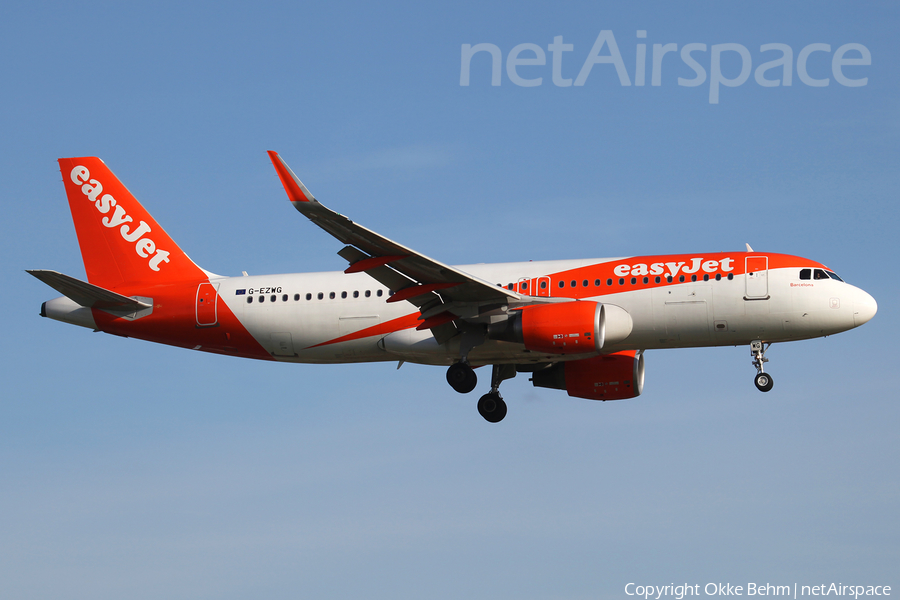 easyJet Airbus A320-214 (G-EZWG) | Photo 184067