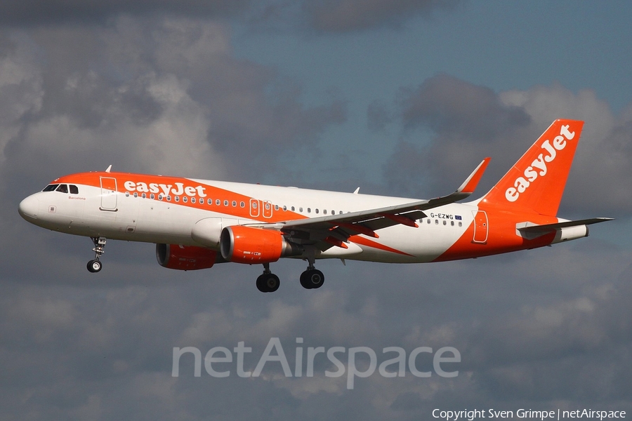 easyJet Airbus A320-214 (G-EZWG) | Photo 184580
