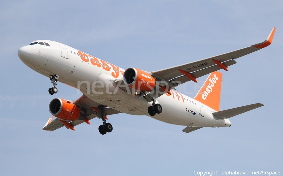 easyJet Airbus A320-214 (G-EZWG) | Photo 47740