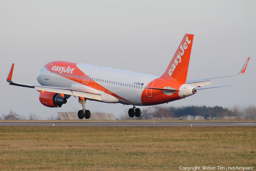easyJet Airbus A320-214 (G-EZWG) | Photo 101103