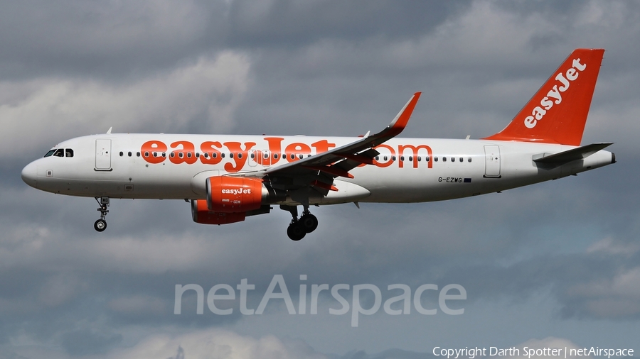 easyJet Airbus A320-214 (G-EZWG) | Photo 221779