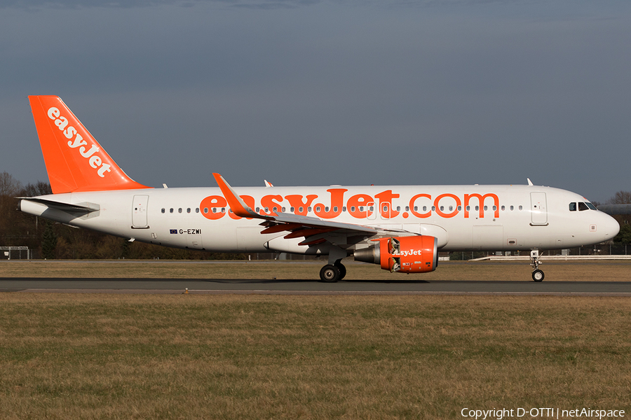 easyJet Airbus A320-214 (G-EZWI) | Photo 149804