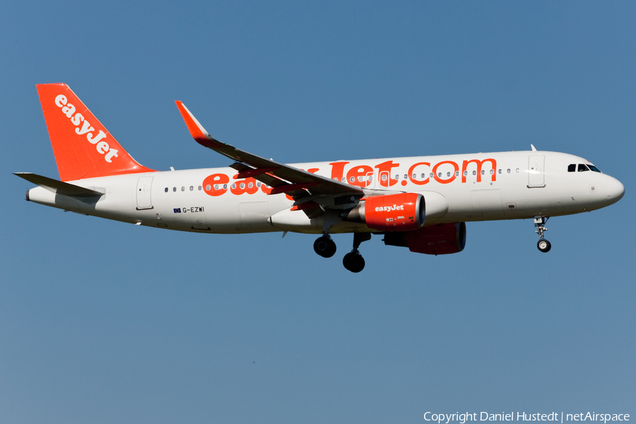 easyJet Airbus A320-214 (G-EZWI) | Photo 421032