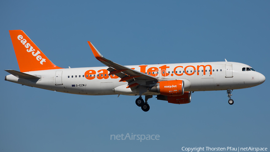 easyJet Airbus A320-214 (G-EZWJ) | Photo 194647