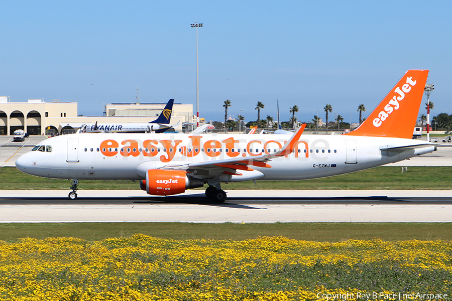 easyJet Airbus A320-214 (G-EZWJ) | Photo 151236