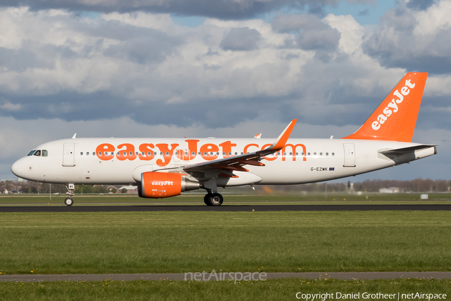 easyJet Airbus A320-214 (G-EZWK) | Photo 116188