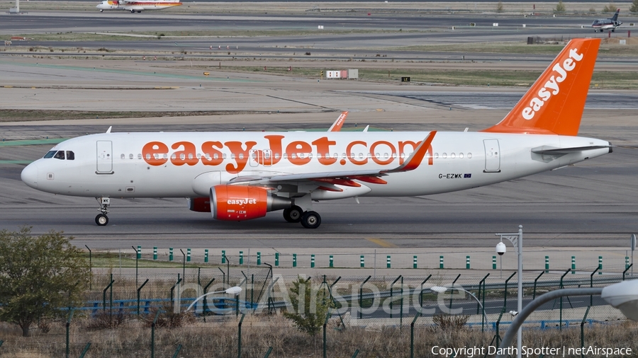 easyJet Airbus A320-214 (G-EZWK) | Photo 233594