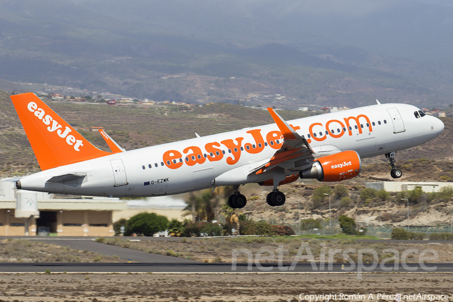 easyJet Airbus A320-214 (G-EZWK) | Photo 282392