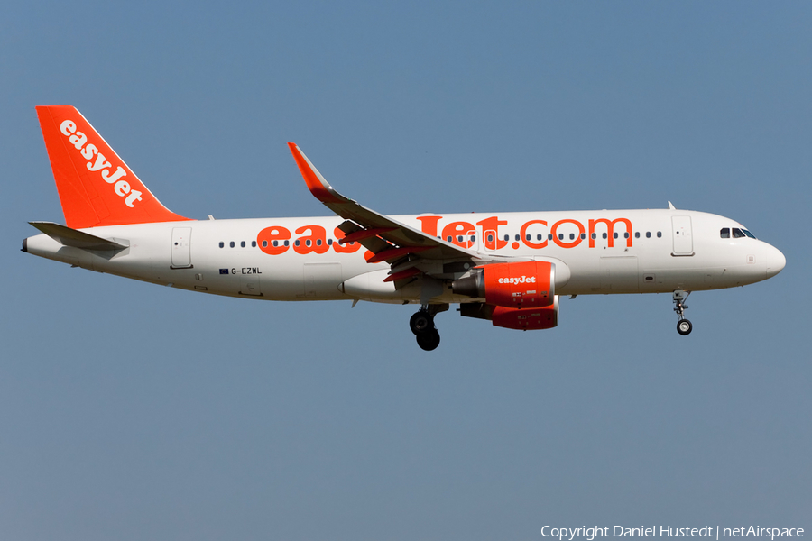 easyJet Airbus A320-214 (G-EZWL) | Photo 614197
