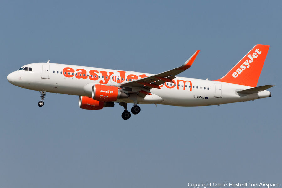 easyJet Airbus A320-214 (G-EZWL) | Photo 617937