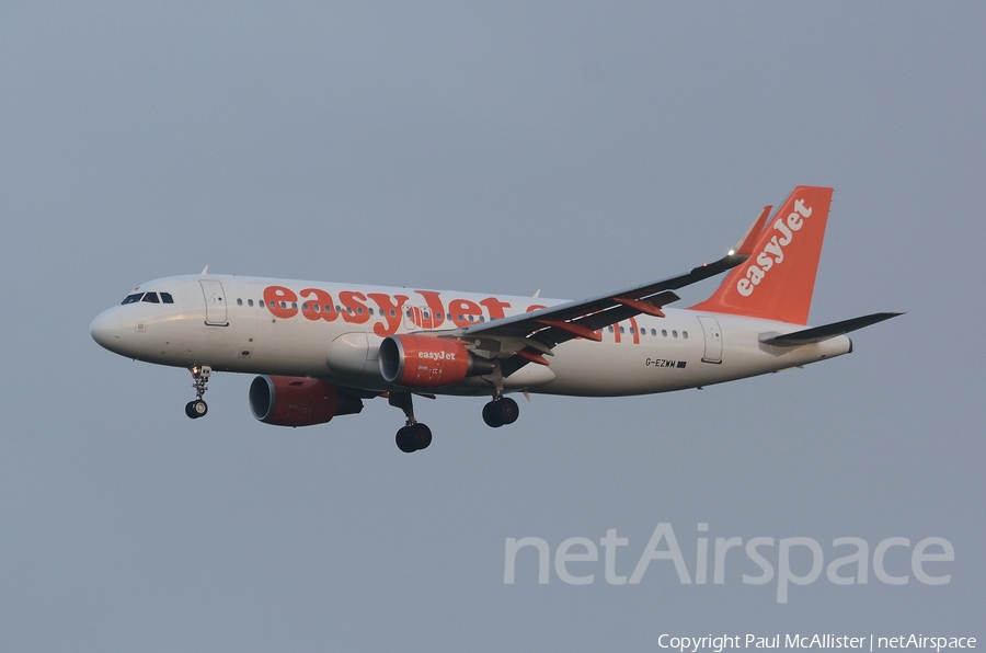 easyJet Airbus A320-214 (G-EZWM) | Photo 388834