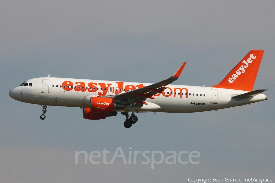 easyJet Airbus A320-214 (G-EZWM) | Photo 78261