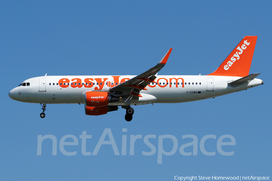 easyJet Airbus A320-214 (G-EZWN) | Photo 174708