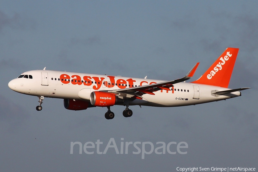 easyJet Airbus A320-214 (G-EZWO) | Photo 64460
