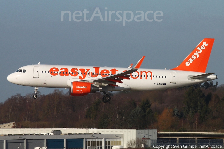 easyJet Airbus A320-214 (G-EZWO) | Photo 65822