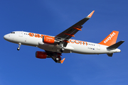 easyJet Airbus A320-214 (G-EZWP) at  Barcelona - El Prat, Spain
