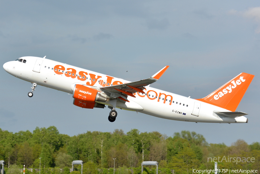easyJet Airbus A320-214 (G-EZWR) | Photo 79664