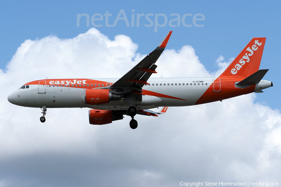 easyJet Airbus A320-214 (G-EZWR) | Photo 671256