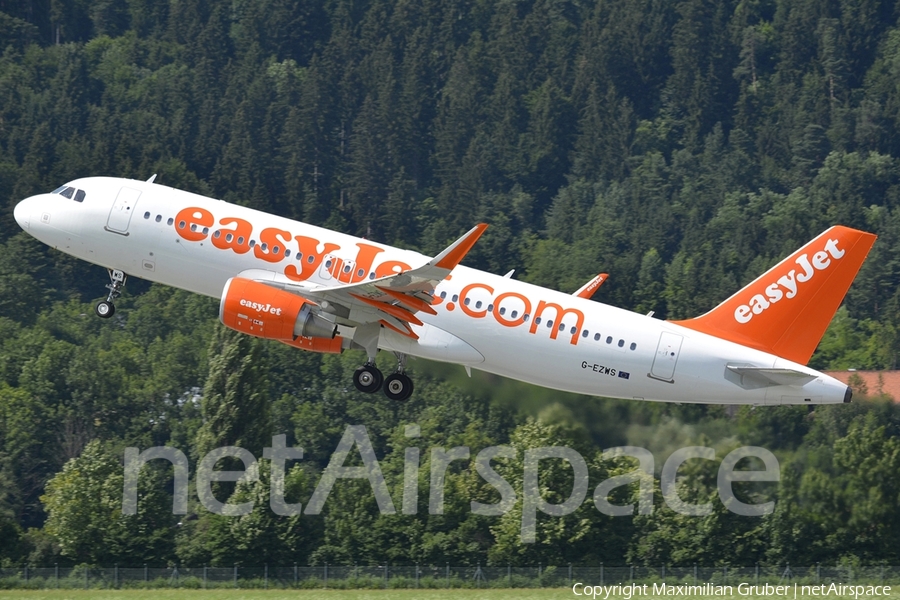 easyJet Airbus A320-214 (G-EZWS) | Photo 111063