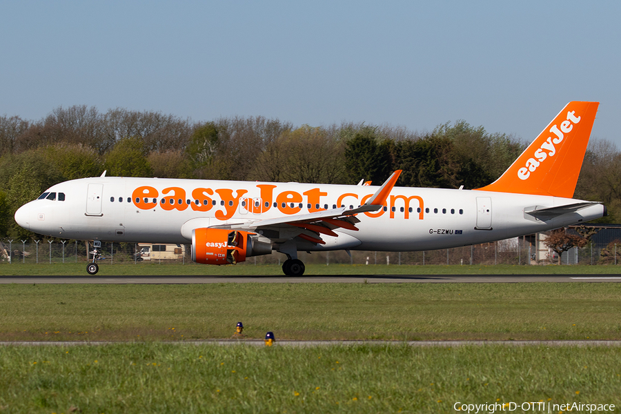 easyJet Airbus A320-214 (G-EZWU) | Photo 314631