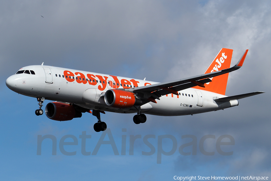 easyJet Airbus A320-214 (G-EZWU) | Photo 149815