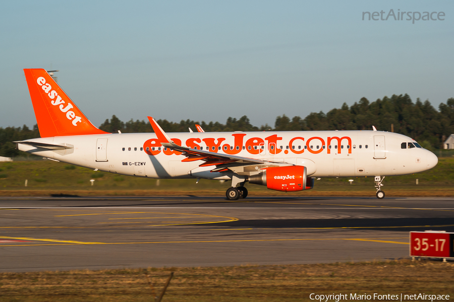 easyJet Airbus A320-214 (G-EZWV) | Photo 256379