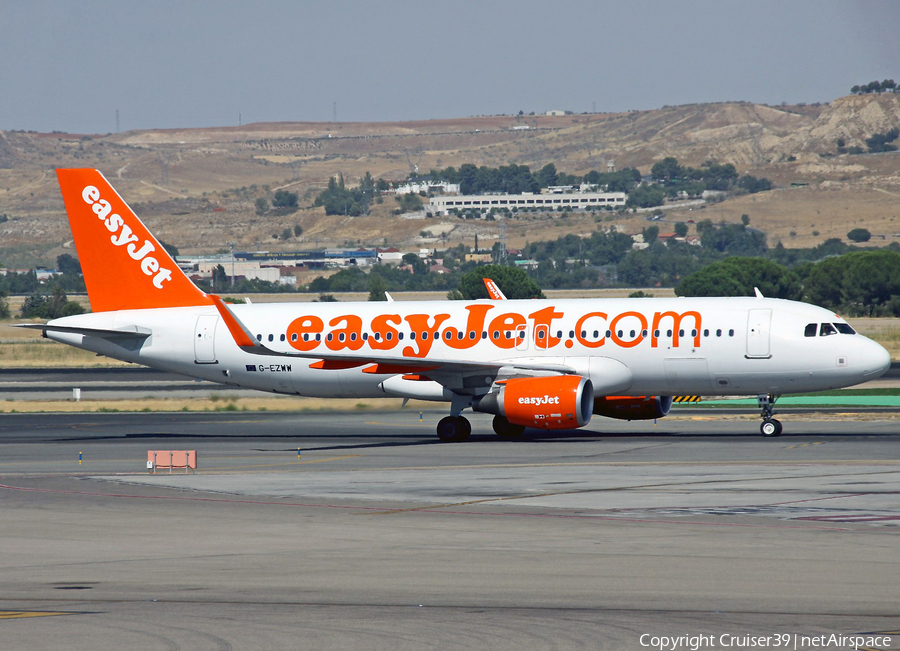 easyJet Airbus A320-214 (G-EZWW) | Photo 188660