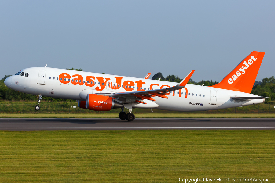 easyJet Airbus A320-214 (G-EZWW) | Photo 154329