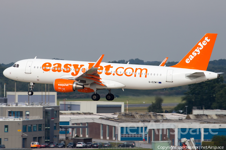 easyJet Airbus A320-214 (G-EZWY) | Photo 188972