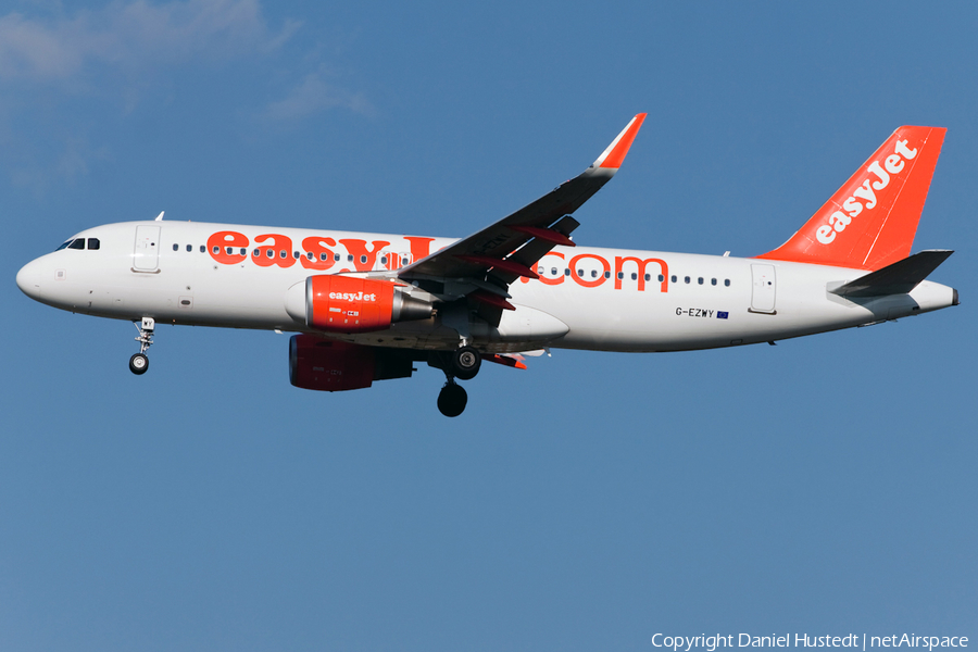 easyJet Airbus A320-214 (G-EZWY) | Photo 476463
