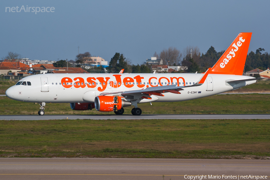 easyJet Airbus A320-214 (G-EZWY) | Photo 103329